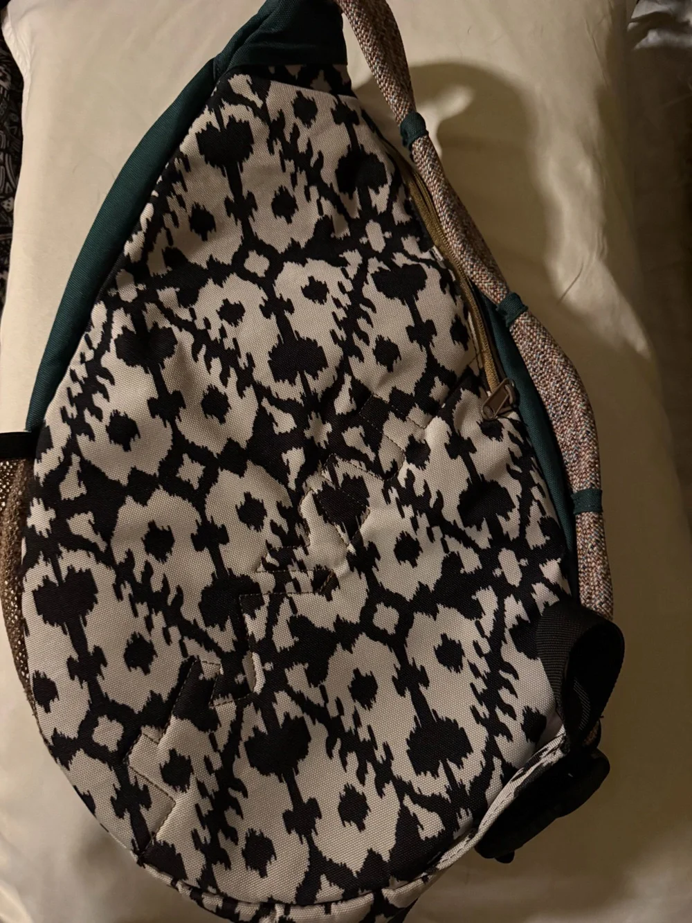 Kavu Sling Canvas, Rope and Leather Pack/Bag